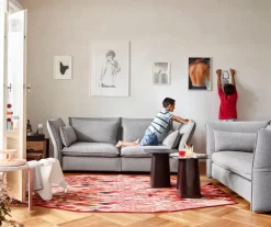 Vitra Metal Side Table S, utomhus, svart