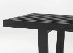 Vitra Nelson bänk, kort, svart ask