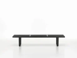 Vitra Nelson bänk, lång, svart ask