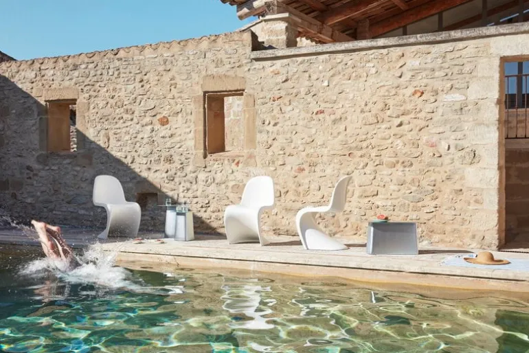 Vitra Panton stol, vit