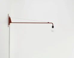 Vitra Petice Potence vägglampa, röd