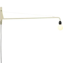 Vitra Petite Potence vägglampa, Prouvé Blanc Colombe
