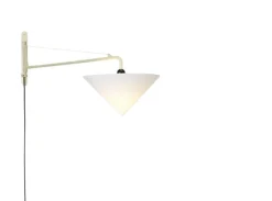 Vitra Petite Potence vägglampa, Prouvé Blanc Colombe