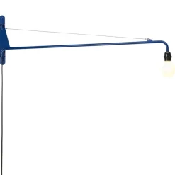 Vitra Petite Potence vägglampa, Prouvé Bleu Marcoule