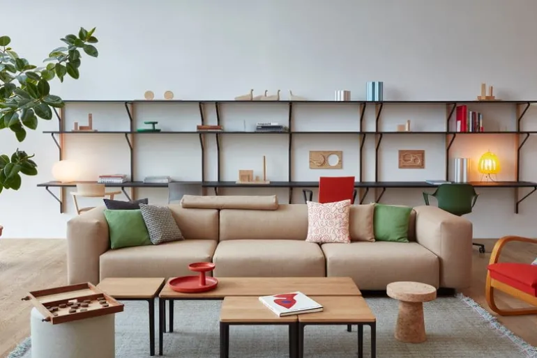 Vitra Rotary bricka, vit