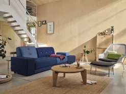 Vitra Slow Chair, brun/grädde - choklad