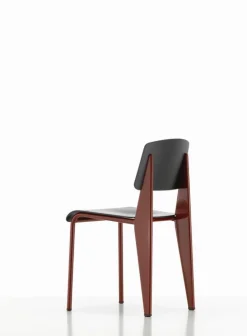 Vitra Standard SP Chair, Japanese red - svart