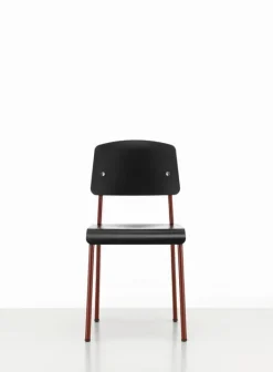 Vitra Standard SP Chair, Japanese red - svart