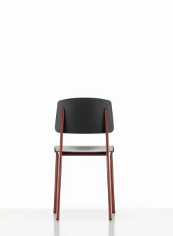 Vitra Standard SP Chair, Japanese red - svart