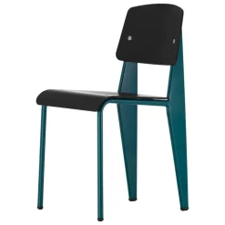 Vitra Standard SP stol, Prouvé Bleu Dynastie - djupt svart