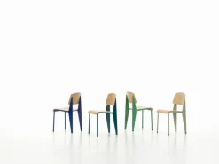 Vitra Standardstol, Prouvé Bleu Marcoule - ek