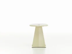 Vitra Tabouret Métallique pall, Prouvé Blanc Colombe