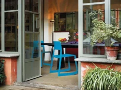 Vitra Tip Ton stol, glaciärblå