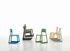 Vitra Tip Ton stol, svart