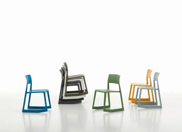 Vitra Tip Ton stol, svart