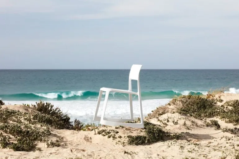 Vitra Tip Ton stol, vit