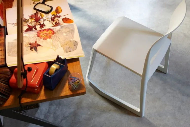 Vitra Tip Ton stol, vit