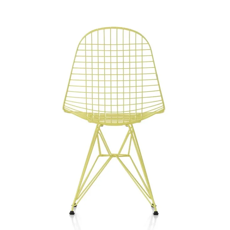 Vitra Wire Chair DKR, citron
