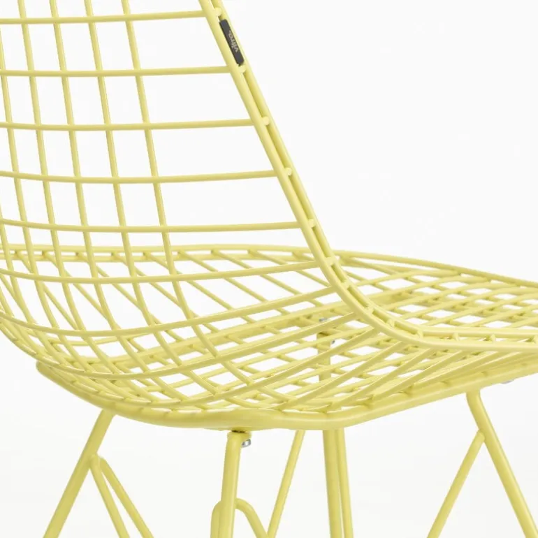 Vitra Wire Chair DKR, citron