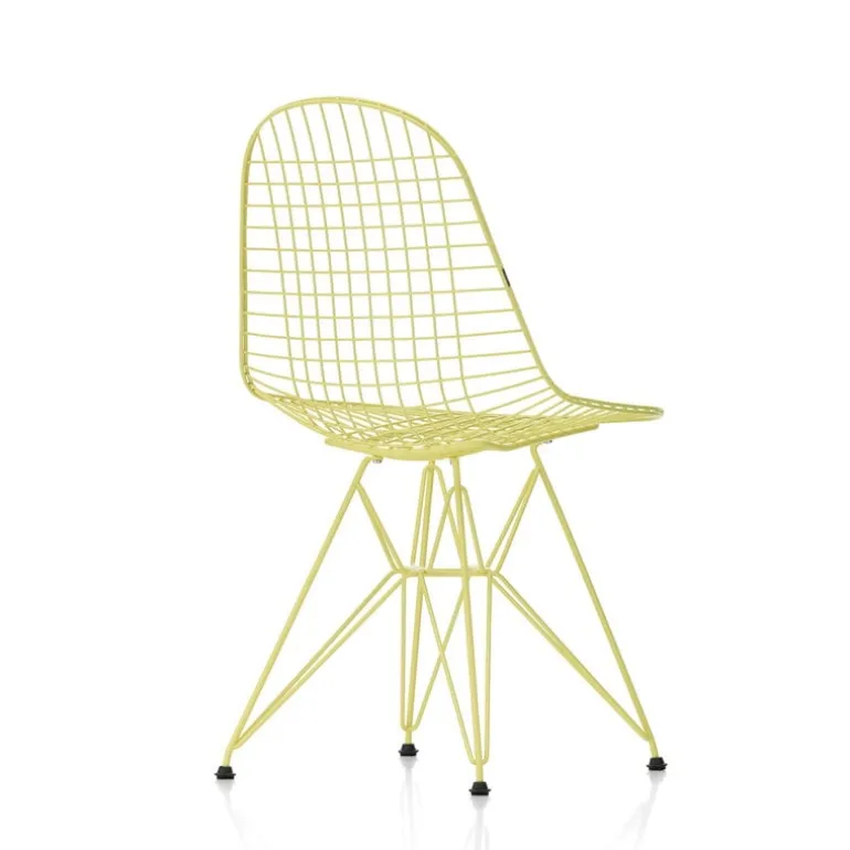 Vitra Wire Chair DKR, citron