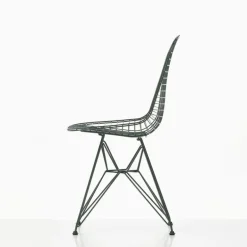 Vitra Wire Chair DKR, dark green