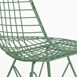 Vitra Wire Chair DKR, Eames sea foam green