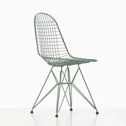 Vitra Wire Chair DKR, Eames sea foam green