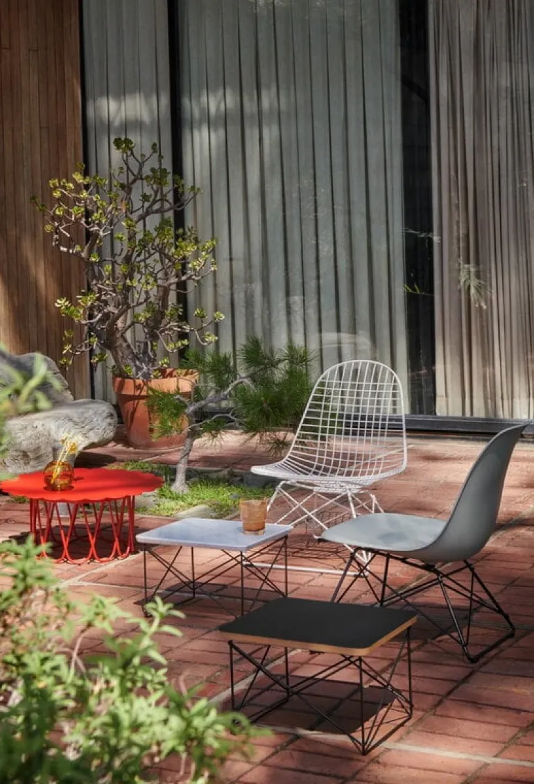 Vitra Wire Chair LKR, vit