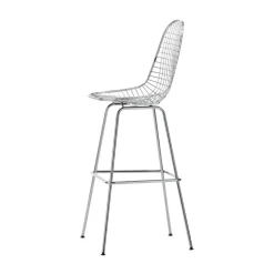 Vitra Wire Stool, hög, krom
