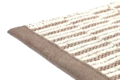VM Carpet Duo Latua matta, vit - beige