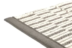 VM Carpet Duo Latua matta, vit - grå