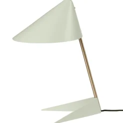 Warm Nordic Ambience bordslampa, vit - mässing