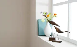 Warm Nordic Beak Bird, Tall Heron, rökt ek