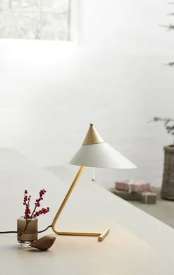 Warm Nordic Brass Top bordslampa, warm white