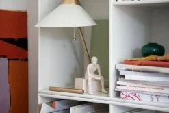 Warm Nordic Brass Top bordslampa, warm white