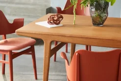 Warm Nordic Evermore matbord, 160 cm, inklusive 2 förlängningar, teakoljad ek