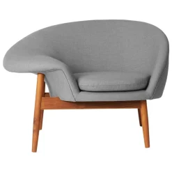 Warm Nordic Fried Egg fåtölj, grå melange