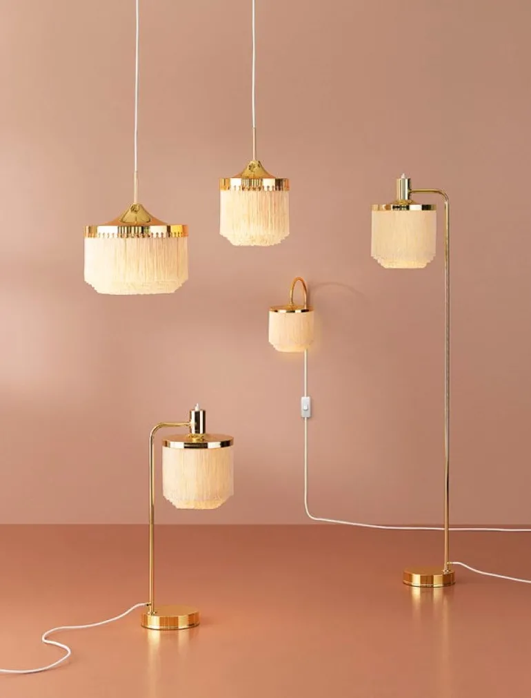 Warm Nordic Fringe pendellampa 30 cm, cream white