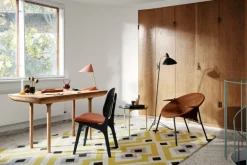 Warm Nordic From Above sidobord, 52 cm, brunt - gult