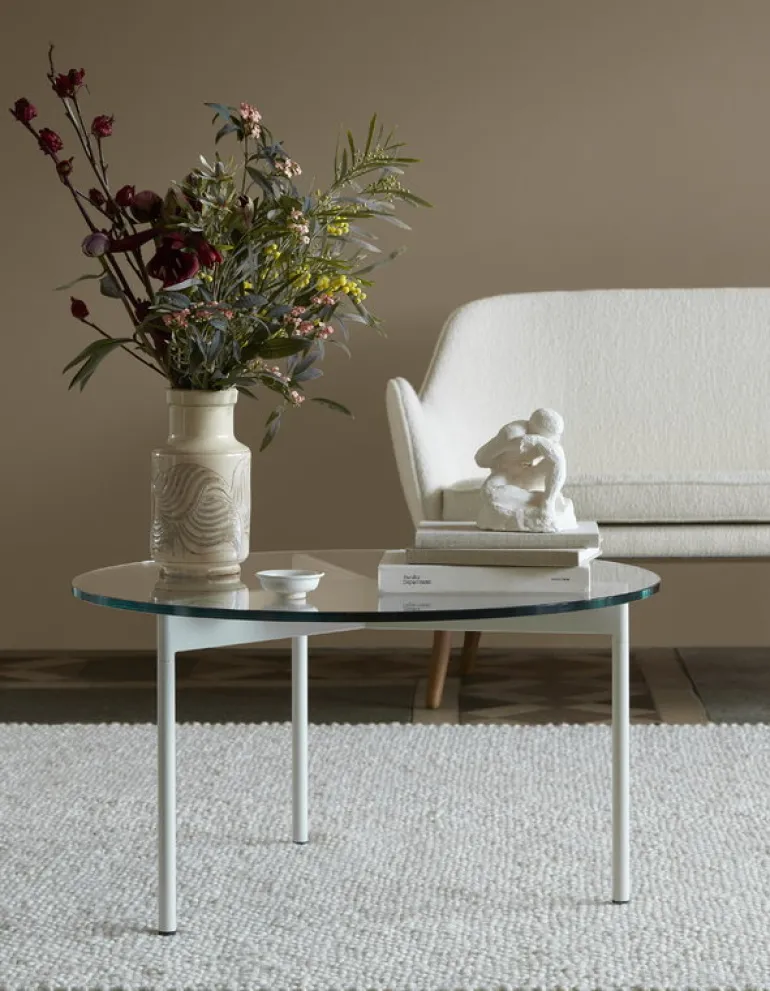 Warm Nordic From Above soffbord, 72 cm, ofärgat - vitt