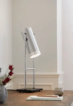 Warm Nordic Trombone bordslampa, aluminium