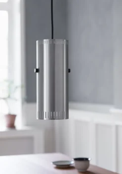 Warm Nordic Trombone Cylinder taklampa, aluminium