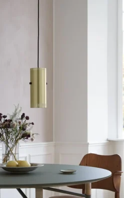 Warm Nordic Trombone Cylinder taklampa, mässing