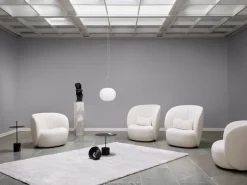 Wendelbo Calibre sidobord, låg, svart - Nero Marquina-marmor