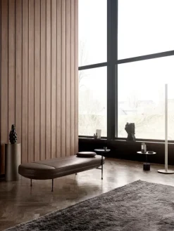 Wendelbo Calibre sidobord, låg, svart - Nero Marquina-marmor