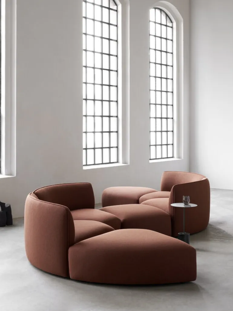 Wendelbo Calibre sidobord, hög, svart - Nero Marquina-marmor