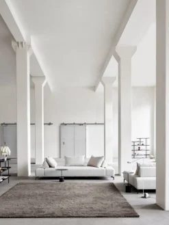 Wendelbo Calibre sidobord, hög, svart - Nero Marquina-marmor