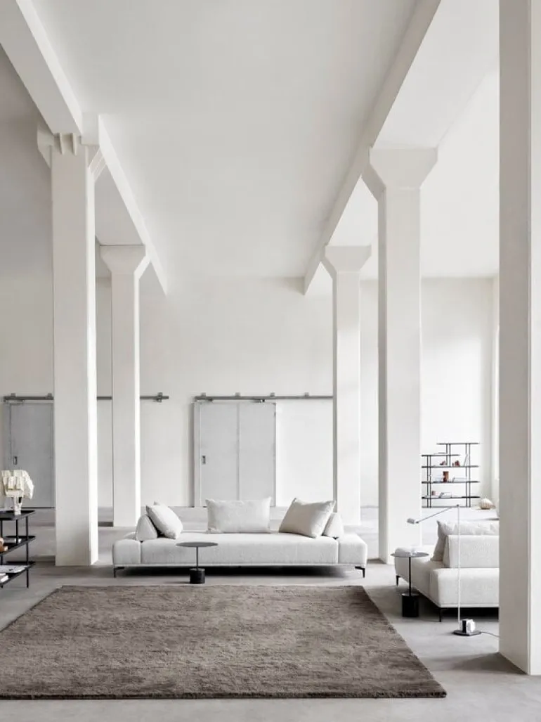 Wendelbo Calibre sidobord, hög, svart - Nero Marquina-marmor