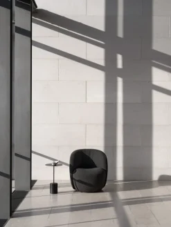 Wendelbo Calibre sidobord, hög, svart - Nero Marquina-marmor