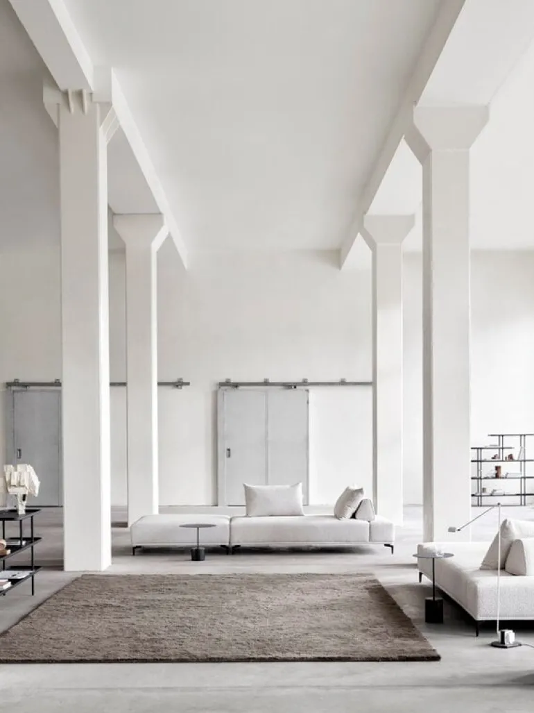 Wendelbo Calibre sidobord, hög, svart - Nero Marquina-marmor